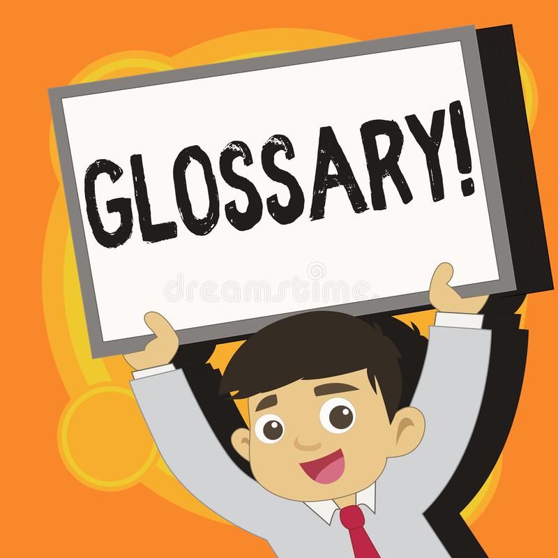 types of medical writing - Glossary